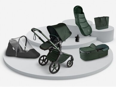 Bugaboo Fox 5  Noir Limited Edition Midnight Green 6in1