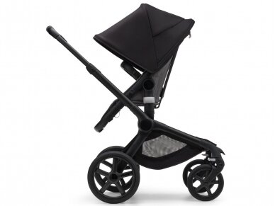 Bugaboo Fox 5 Midnight black /grey melange/ black frame 2in1 2