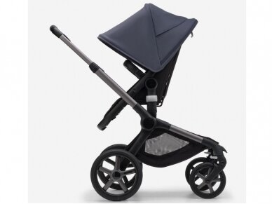 Bugaboo Fox 5 Stormy blue/midnight black/graphite frame 2in1 2