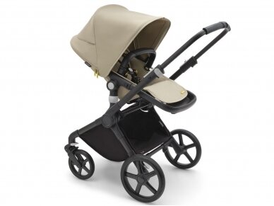 Universalus vežimėlis Bugaboo Fox Cub 2in1 Desert beige/Desert beige/black frame 2