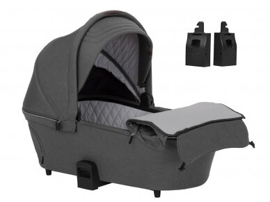 Universalus vežimėlis Carrello Epica 3in1 Spase Black 8