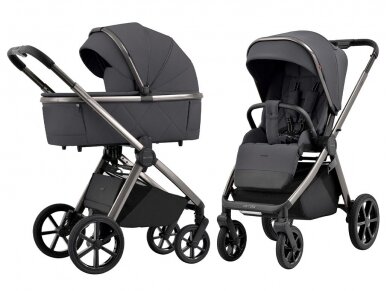 Stroller Carrello Omega 2in1 Excellent Grey 1