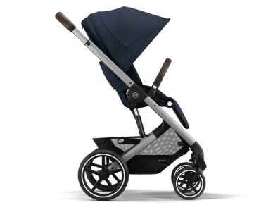 Universalus vežimėlis Cybex Balios S Lux 2in1 Ocean Blue (Silver Frame) 4