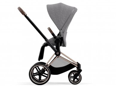 Универсальная коляска Cybex Priam V4 Plus Manhattan Grey/Rose Gold 2in1 3