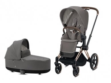 cybex priam rose gold soho grey