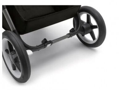 Universalus vežimėlis dvynukams Bugaboo Donkey 5 TWIN - Graphite/Midnight Black/Misty  White 5