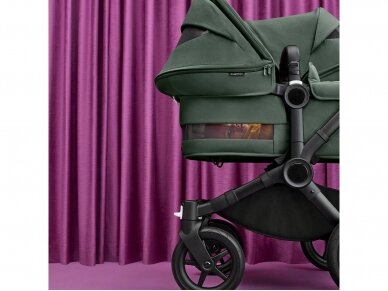 Universalus vežimėlis dvynukams Bugaboo Donkey 5 TWIN - Black/Forest Green/Forest Green 2