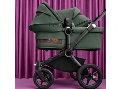 Universalus vežimėlis pametinukams Bugaboo Donkey 5 DUO Desert taupe/Desert taupe/black frame 2