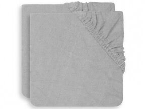 Чехол для пеленальной доски Jollein  50X70CM TERRY Soft grey 2vnt