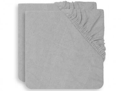 CHANGING MAT COVER JOLLEIN 50X70CM TERRY Soft grey