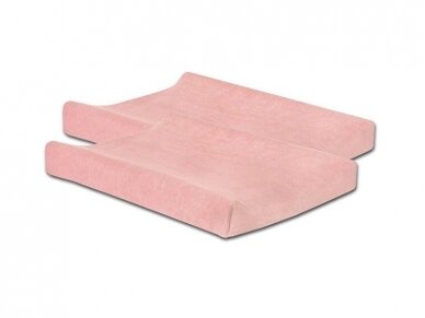 Vystymo lentos paklodės Soft Pink 50x70cm 2vnt Jollein